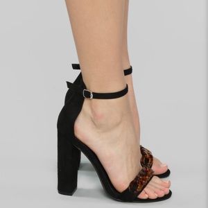 Give And Take Heeled Sandals